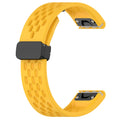 Garmin Fenix quick release nylon watch strap in multiple colours with a small utility knife.