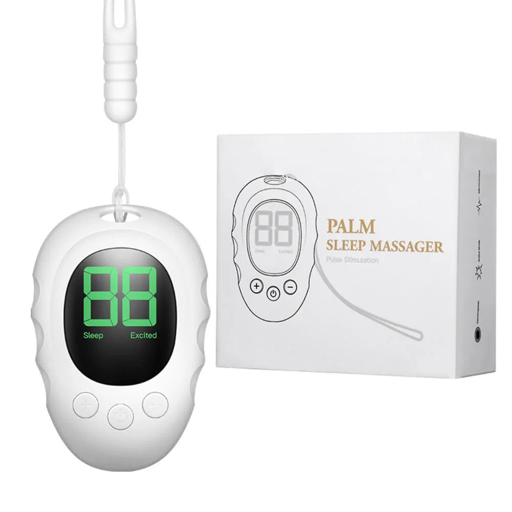 Silicone sleep aid hand grip in black, green, and white with rechargeable remote control function