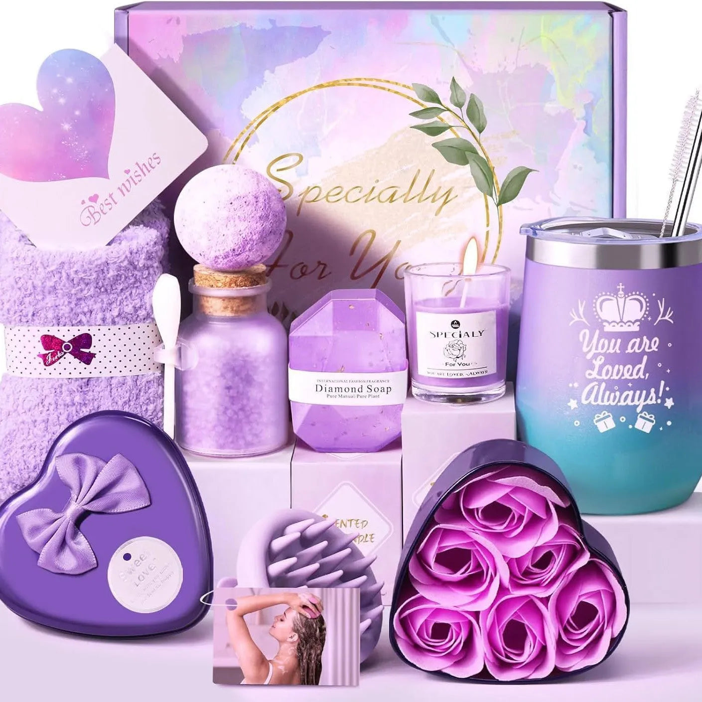 Soy wax aromatherapy candle gift set in modern simplicity style with multiple colour options