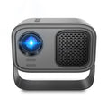 Black HD smart portable projector with Android system and remote control