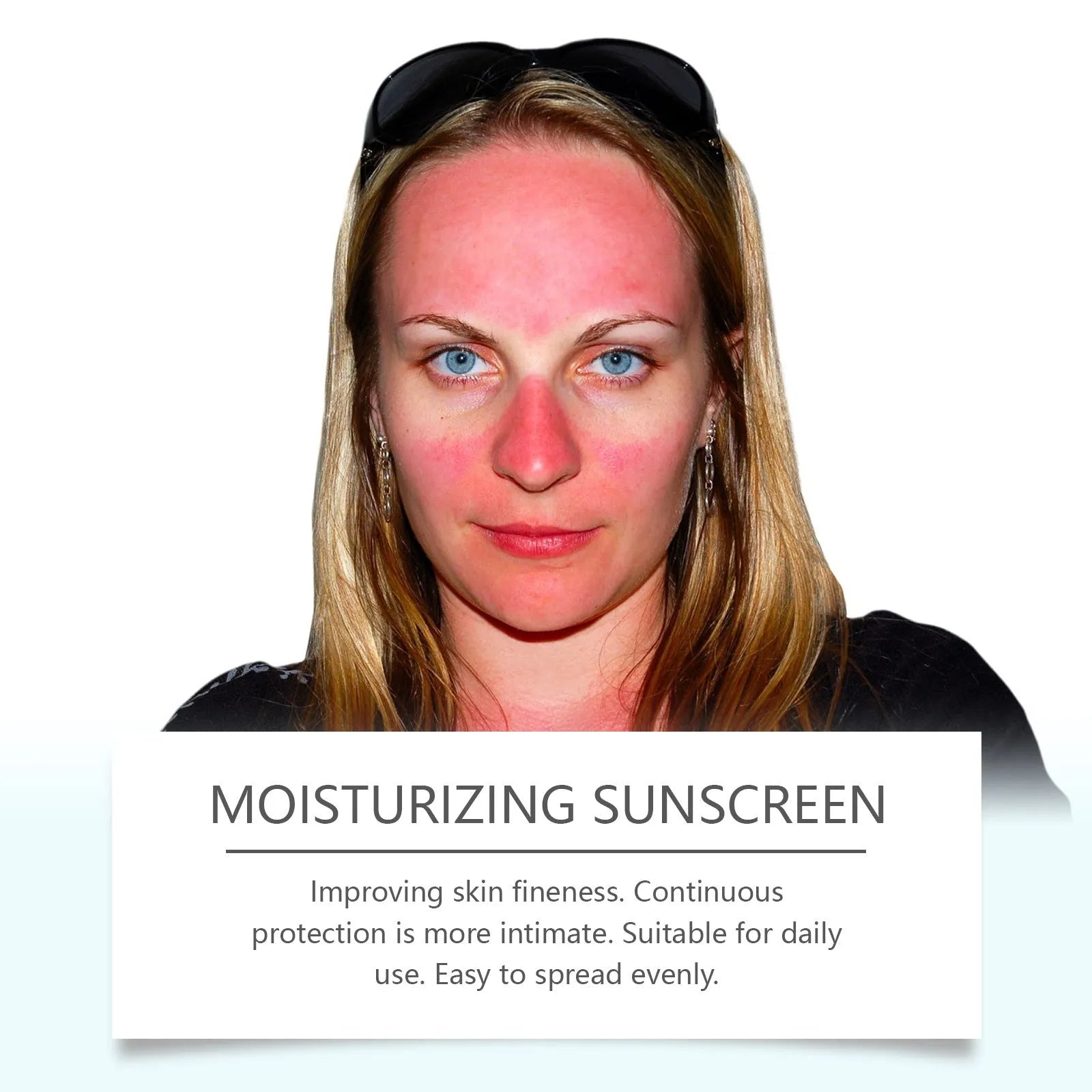 Home Portable Skincare Snow Grass Sunscreen 50g tube with centella extract and titanium dioxide
