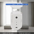 Smart curtain robot with Bluetooth and app control mounted on a rail