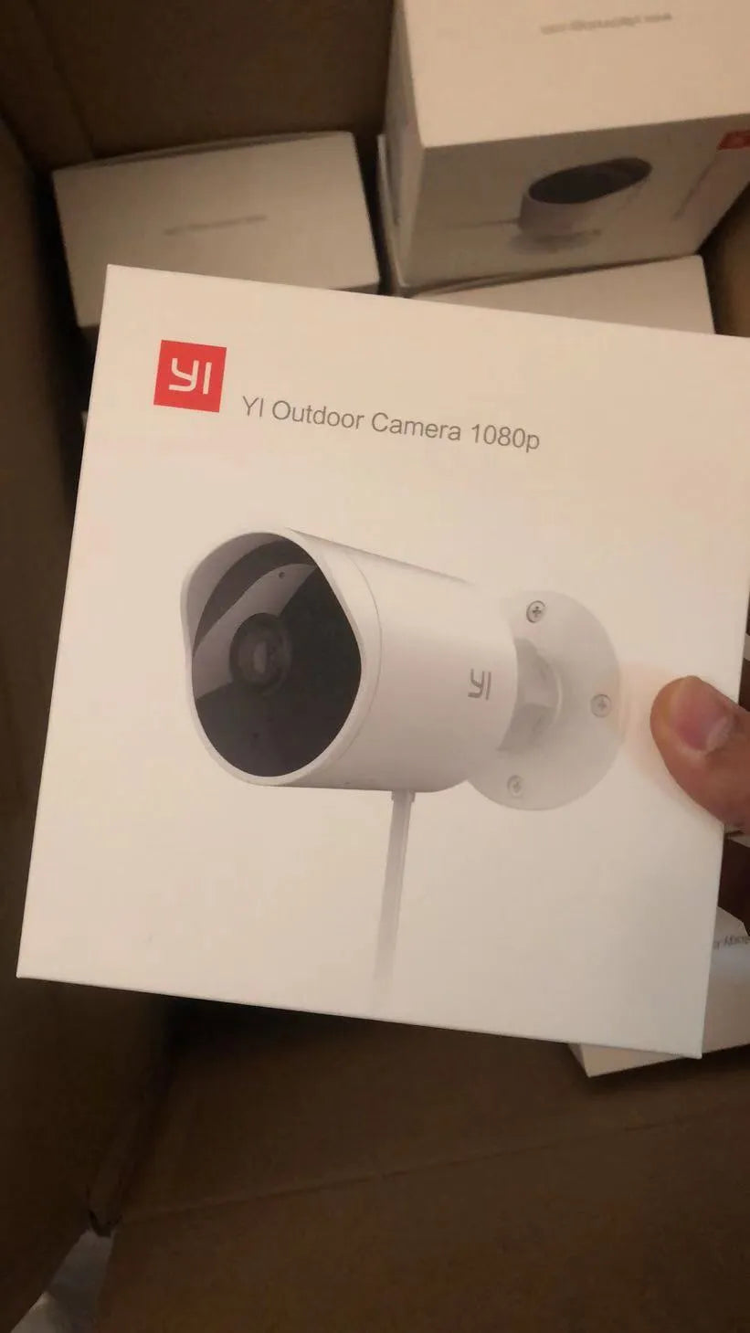 White wireless dome security camera 1080P with 3.6mm lens for night vision outdoor monitoring