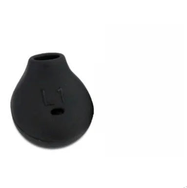 Black silicone earphone sleeve for Samsung S6 Edge G9200 G9250 G920A replacement cover