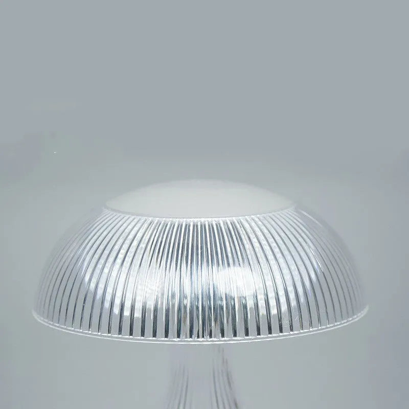 Rechargeable three-colour changing LED table lamp with USB charging port