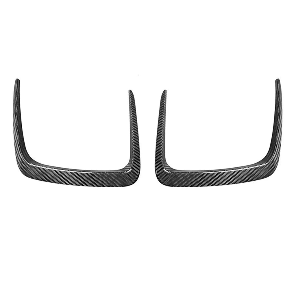 Dry carbon fiber front bumper grille for BMW M3 M4 G80 G82 black 3K weave UV coating