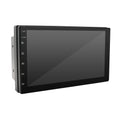 Black universal CarPlay GPS navigation MP5 player with 7-inch touchscreen for manual transmission vehicles