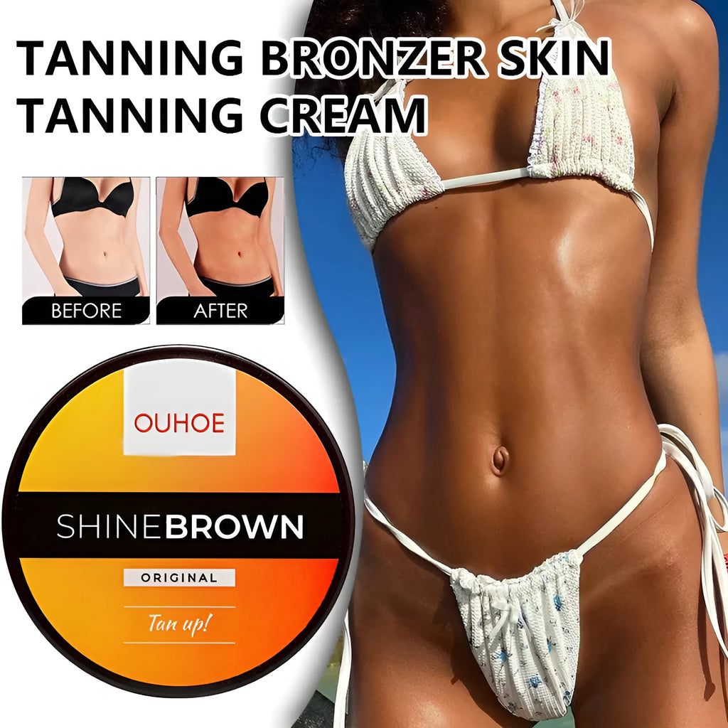 Tanning cream and aloe vera gel tubes 50g and 100g sizes for natural bronze tan accelerator
