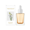 30ml bottle of brightening and firming facial oil with dropper