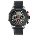 Octopus men's waterproof luminous quartz casual watch blue ribbon blue face 13mm thickness