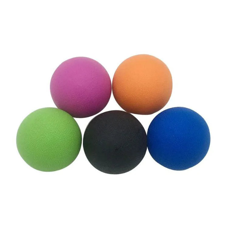 Round TPE yoga massage ball 6.1 cm diameter in green