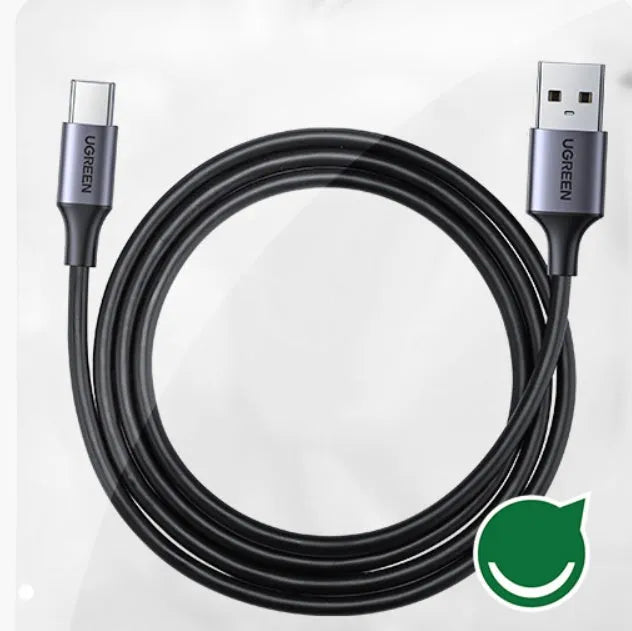 Lvlian black 1m USB data cable with straight head connector for mobile phone and tablet