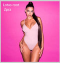 Women's backless string one-piece swimsuit in solid colour triangle style with polyester fabric, size XS to 3XL, 2 piece set
