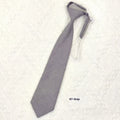 Arrow-style men's cotton bow tie in solid navy blue colour.