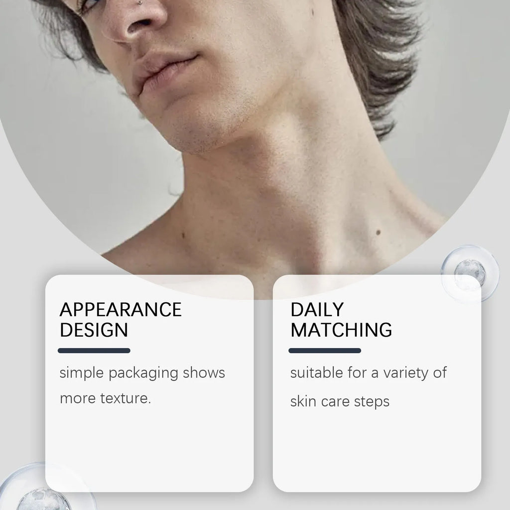 Men's Neck Stretch Neck Cream 50g with collagen, retinol and hyaluronic acid for anti-ageing neck care