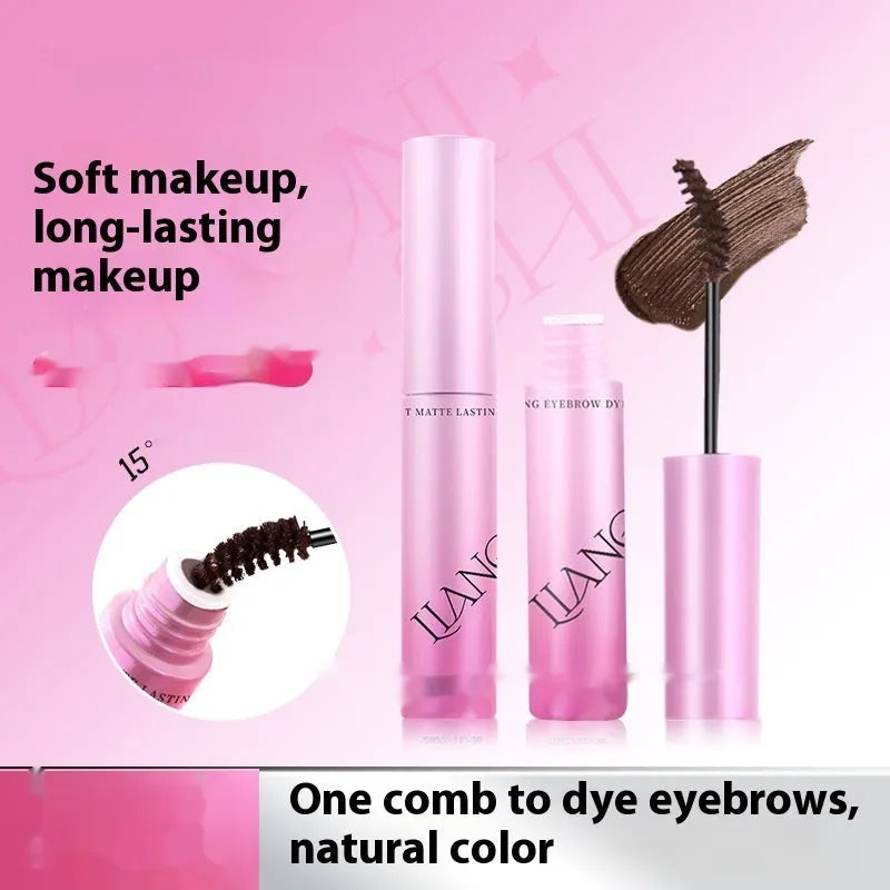 Eyebrow cream in grey brown shades including coconut milk coffee colour, 4.5g content