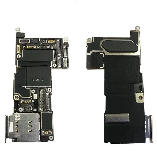 Silver bottom ID motherboard board for iPhone 12 series grinding repair, US version 256G