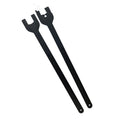 Land Rover fan support wrench set with 36mm and 40mm alloy steel tools