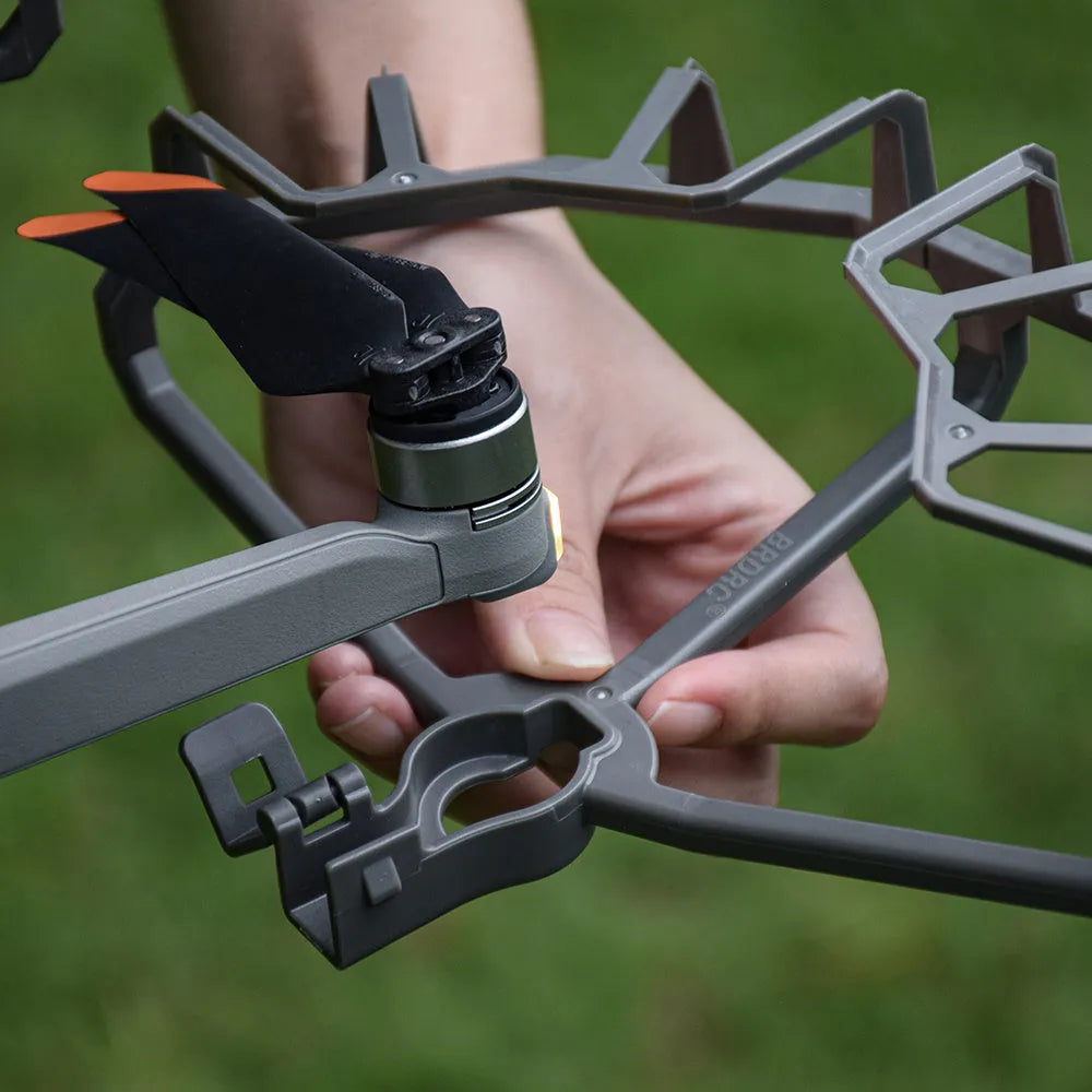 Grey ABS propeller protection ring for DJI Mavic Air 2 and Air 2S drones.