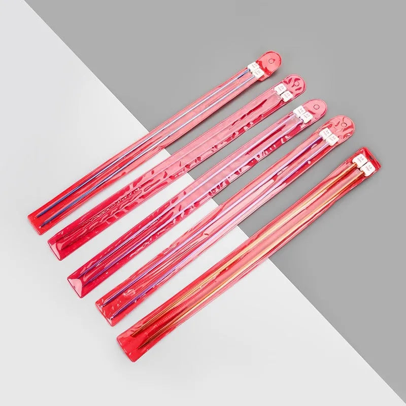 Lengthened crochet hook set with cap body available in sizes 2.0mm to 10.0mm sold as pairs
