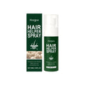 Hair Helper Spray bottle, 50ml capacity, with ingredients including ginger oil and Polygonum multiflorum extract.
