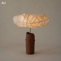 Modern table lamp with retro design for desk or bedside use