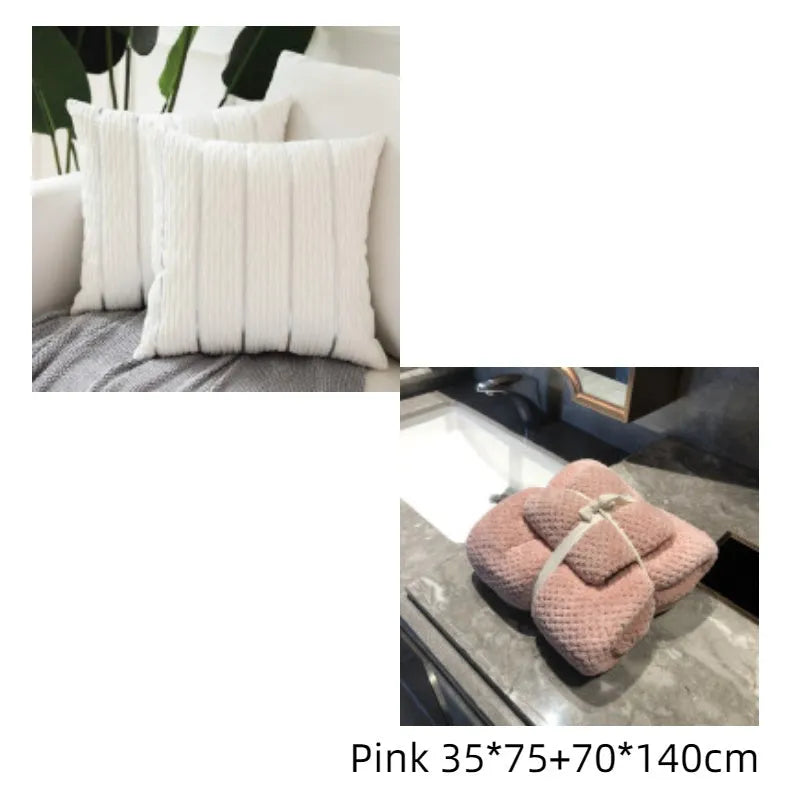 Plush velvet cushion cover 45x45cm in silver gray for sofa or bed decoration