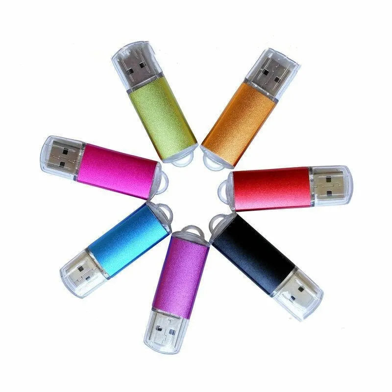 Blank software encryption USB dongle with metal shell in multiple colour options
