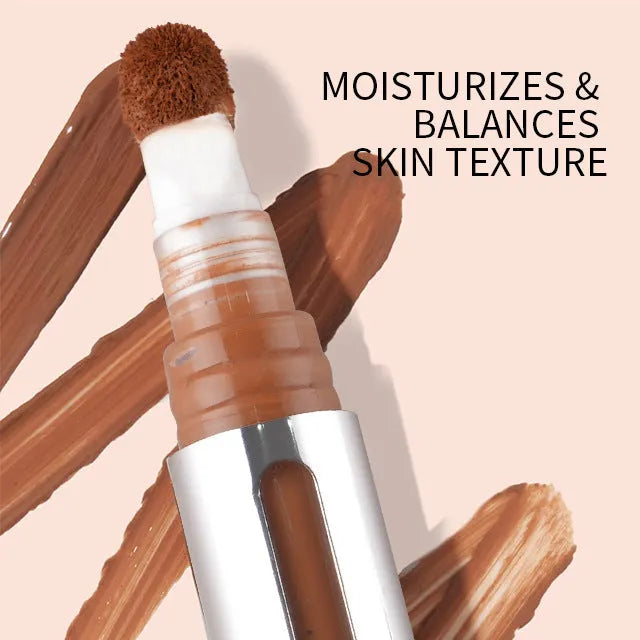 Waterproof sweatproof concealer pen with 24 colour options for nose and side shadow contouring