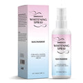100ml bottle of whitening spray for brightening skin colour with sweat-proof coverage.