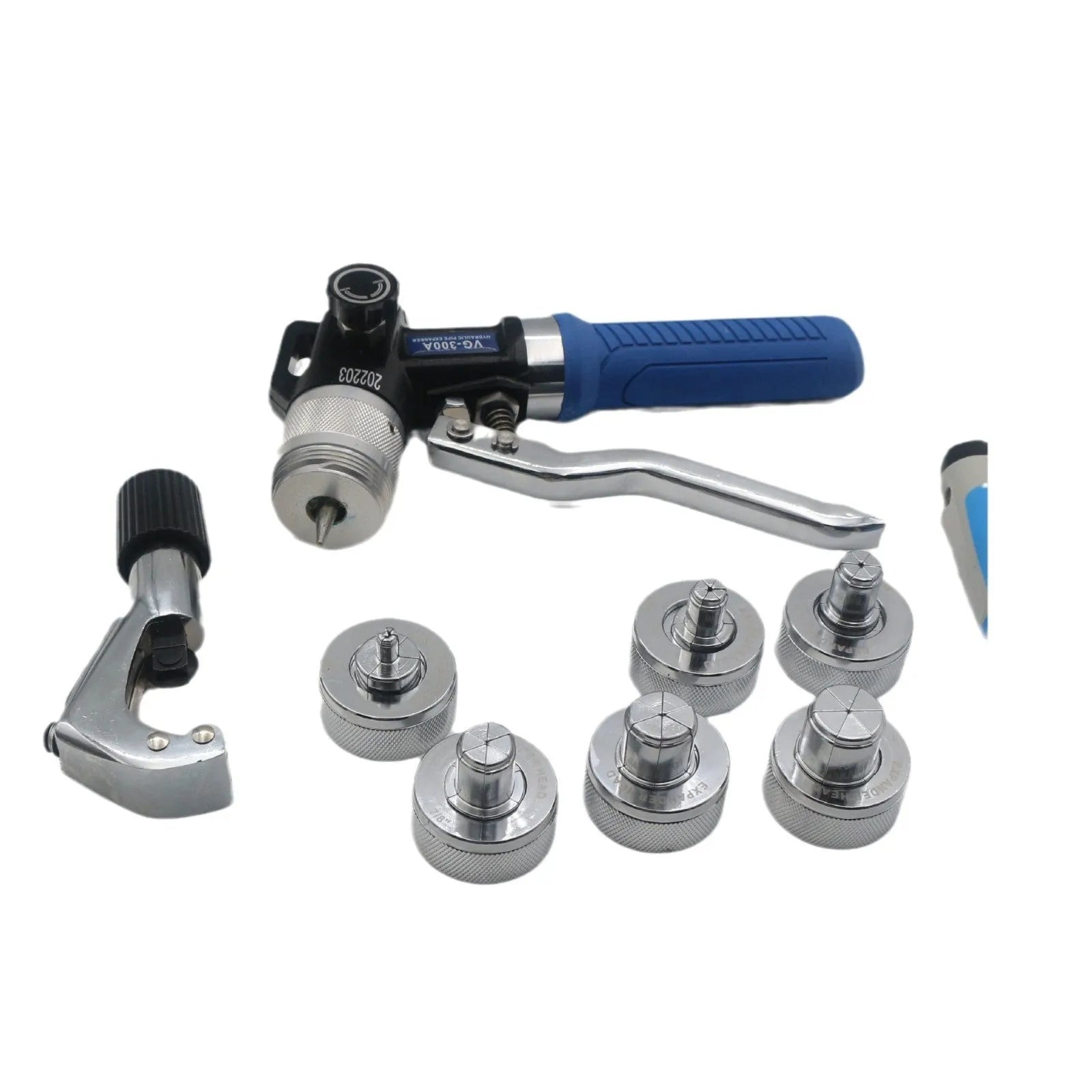 Hydraulic tube expander refrigeration tool with high-strength alloy steel construction in VG-300 style