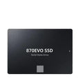 Samsung 870 EVO 2.5-inch internal solid-state drive for SATA 3 PC and laptop upgrades.