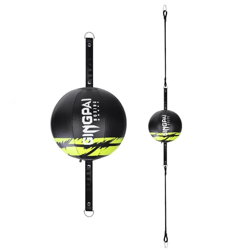 Hanging boxing speed ball training equipment with PU construction