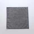 Grey 25cm by 25cm microfibre kitchen cleaning cloth for oil-resistant pot and bowl cleaning