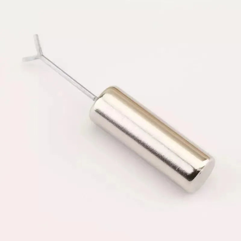 Manicure magnet suction love cat eye series tool with 9x30mm cylindrical magnet and Y-shaped metal bracket