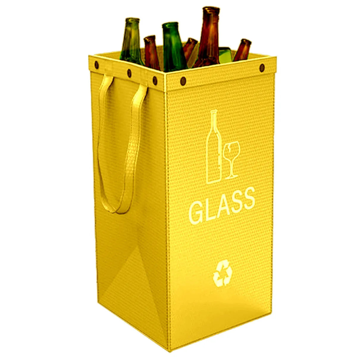 40-litre rectangular waterproof PP plastic clean bag for garbage classification in assorted colours
