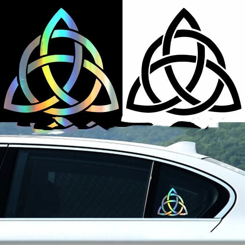 Funny automobile car body sticker decal in black, white or laser colours with paste installation