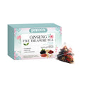 Shen Cui Wu Bao Herbal Health Tea box containing 20 tea bags with mulberry, lycium barbarum, jujube, ginseng, yam and barley