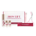 Pink eyebrow perm set with eyebrow scalding suit for home beauty treatment