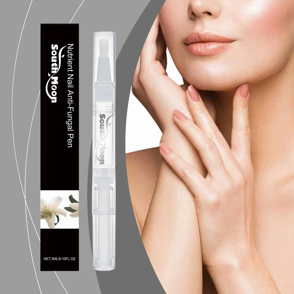 Nail care pen with ginger and tea tree, 3ml, white pen with cap