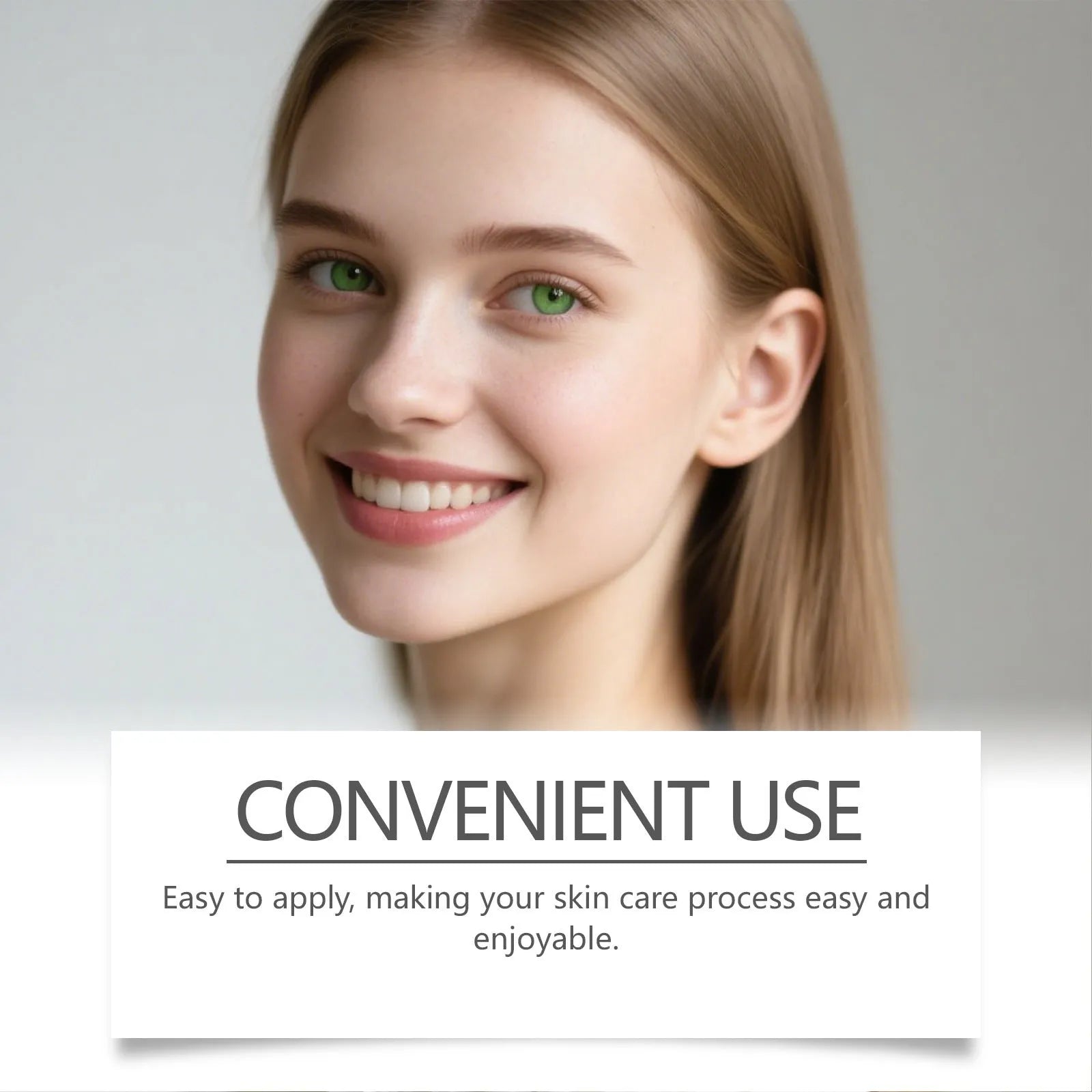 Gentle moisturising eye cream in compact packaging with ceramide EOS and tripeptide copper-1 formula