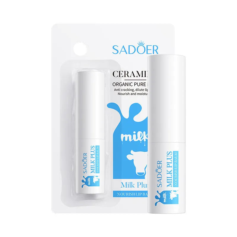 Anti-chapped lip moisturising lipstick tube with multiple flavour and formula variant options