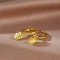 S925 sterling silver leaf earrings with star shape ear cuff design women silver