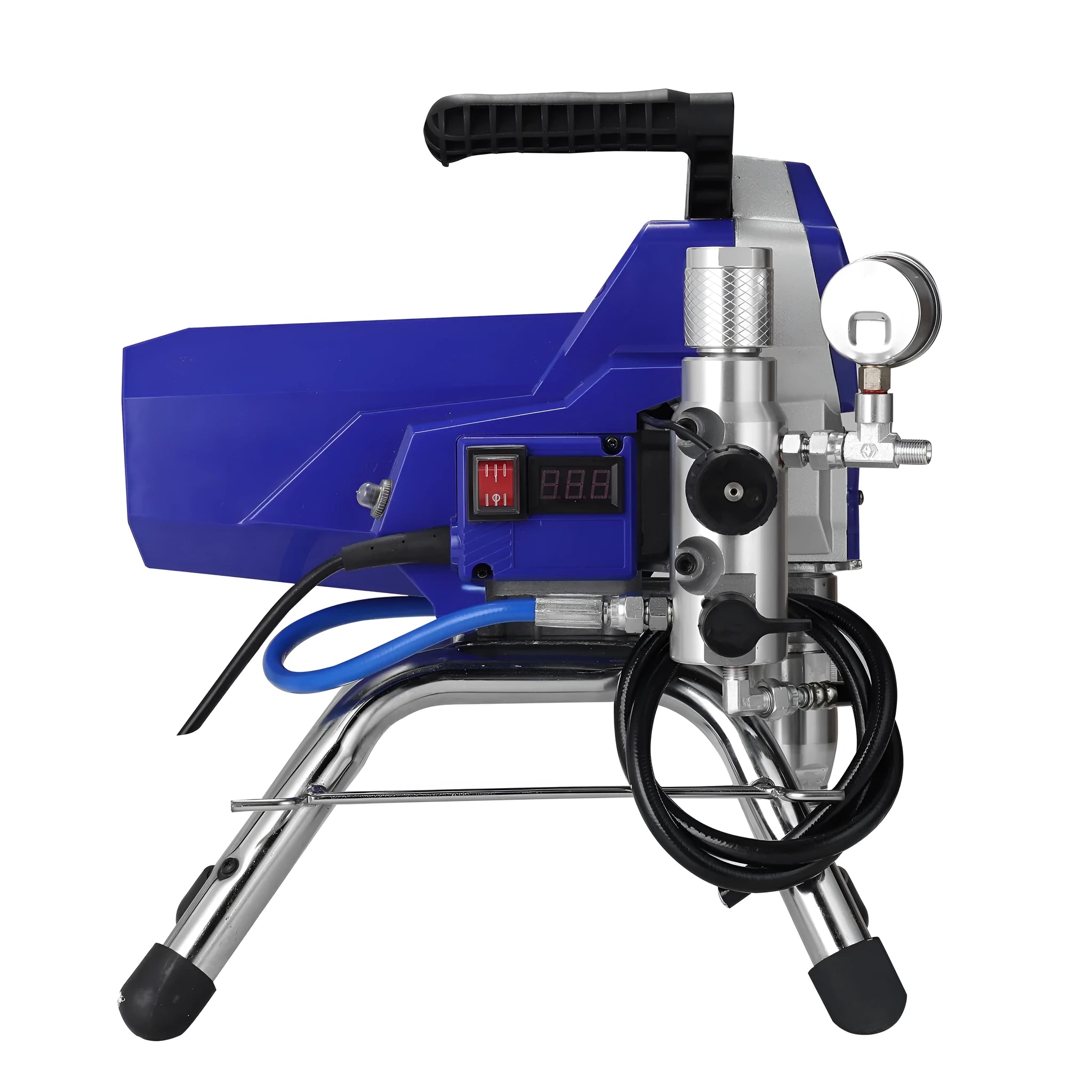 3901 airless spraying machine with spray gun, hose, extension rod and accessories for fireproof paint application