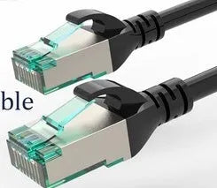 Finished network cable computer jumper with acrylic colour classification and multiple pack sizes