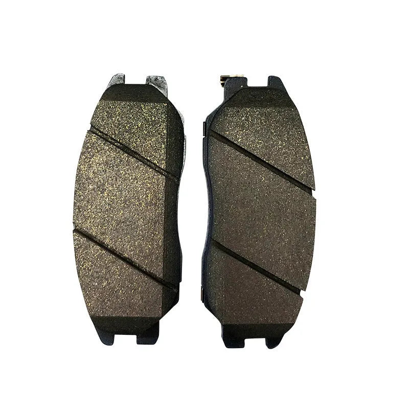 Automotive brake pad set for Aiteng Kyron Rester vehicles with fitment codes