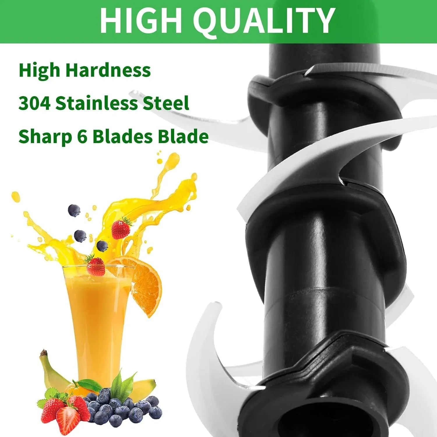 304 stainless steel replacement knife seat accessory for juicers, measuring 10 cm by 21 cm.
