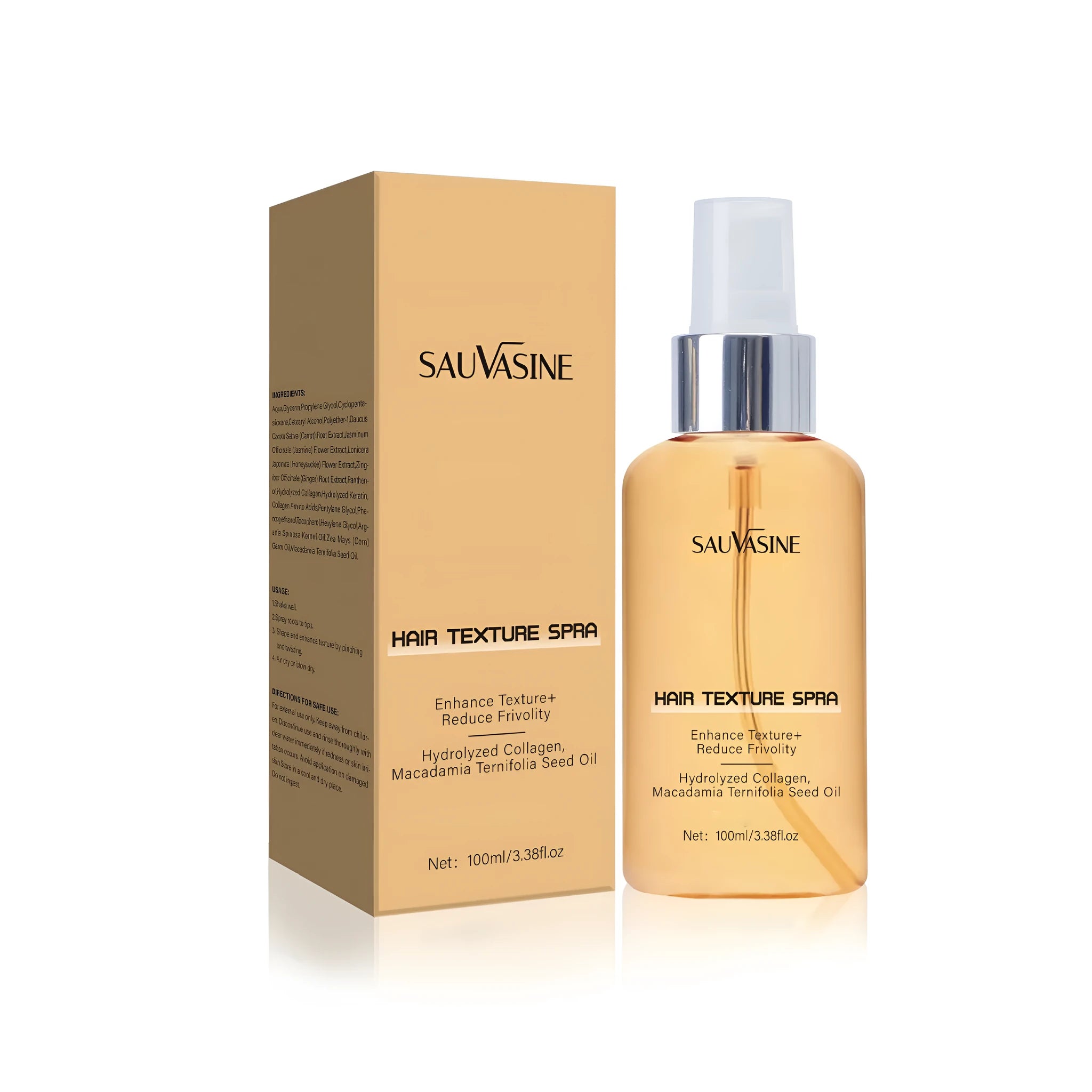 100 ml bottle of SWX-248 frizz-reducing moisturising scalp and hair care spray.