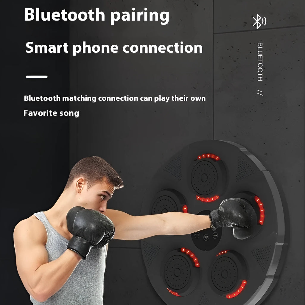Wall-mounted smart boxing trainer with ABS construction and 2500MAH battery for sanda and fitness training