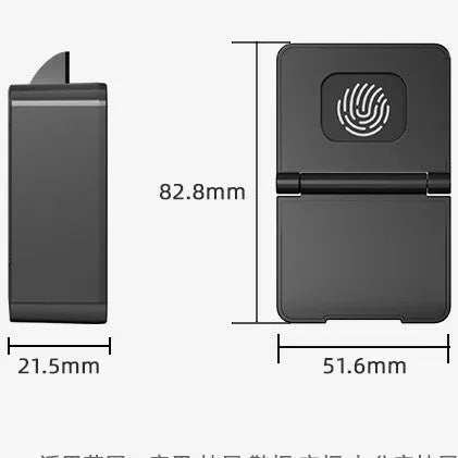 F079 no-drill drawer lock with key and removable card for household and office use